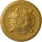 Ekena Millwork Stockport Ceiling Medallion, Hand-Painted Iridescent Gold, 11 3/4"OD x 3/8"P CM12STIGS - alternate 1